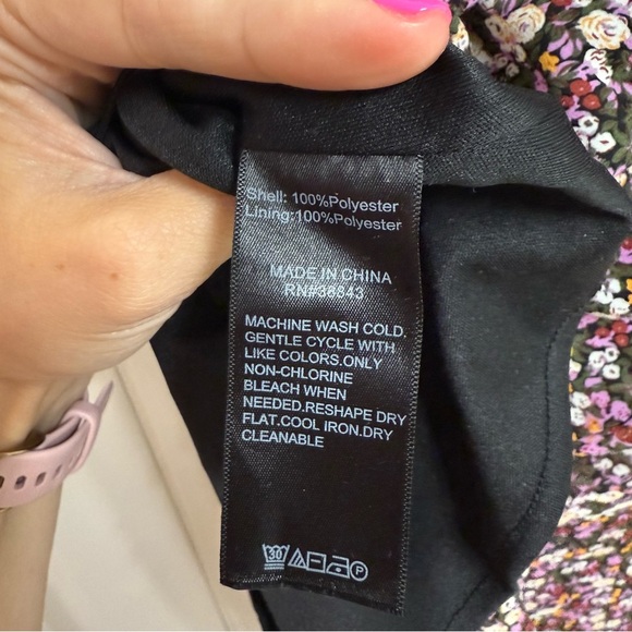 Sam Edelman Off the Shoulder Flowy Floral Dress - Picture 5 of 5